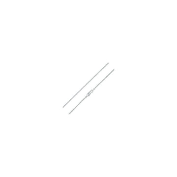 1.4MMCrissCross Chain .925 Solid Sterling Silver Available In 16"-20" Inches